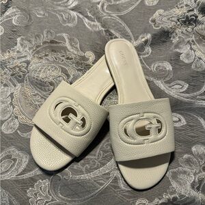 Guess Leather Slides